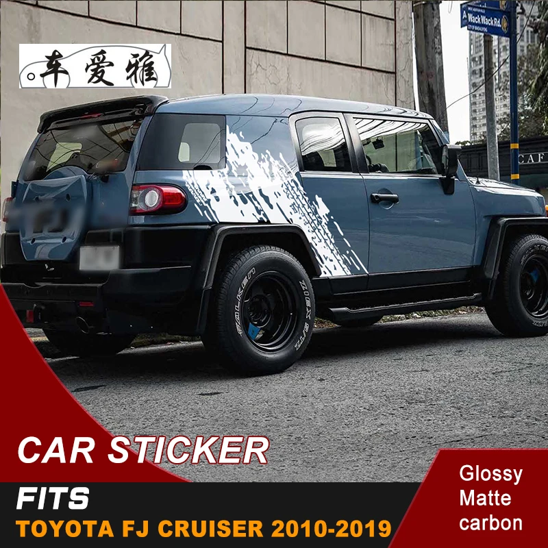 Fit For Toyota FJ Cruiser 2010 2011 2012 2013 2014 2015 2016 2017 2018 2019 Car Stickers Side Body Mud Graphic Vinyl Car Decals
Fit For Toyota FJ Cruiser 2010 2011 2012 2013 2014 2015 2016 2017 2018 2019 Car Stickers Side Body Mud Graphic Vinyl Car Decals