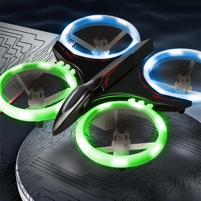 Hc-005 Intelligent Fixed Altitude Aerial Photography Quadcopter Cool Light Anti-Fall Model Aircraft Remote Control Drone Childre
Hc-005 Intelligent Fixed Altitude Aerial Photography Quadcopter Cool Light Anti-Fall Model Aircraft Remote Control Drone Childre