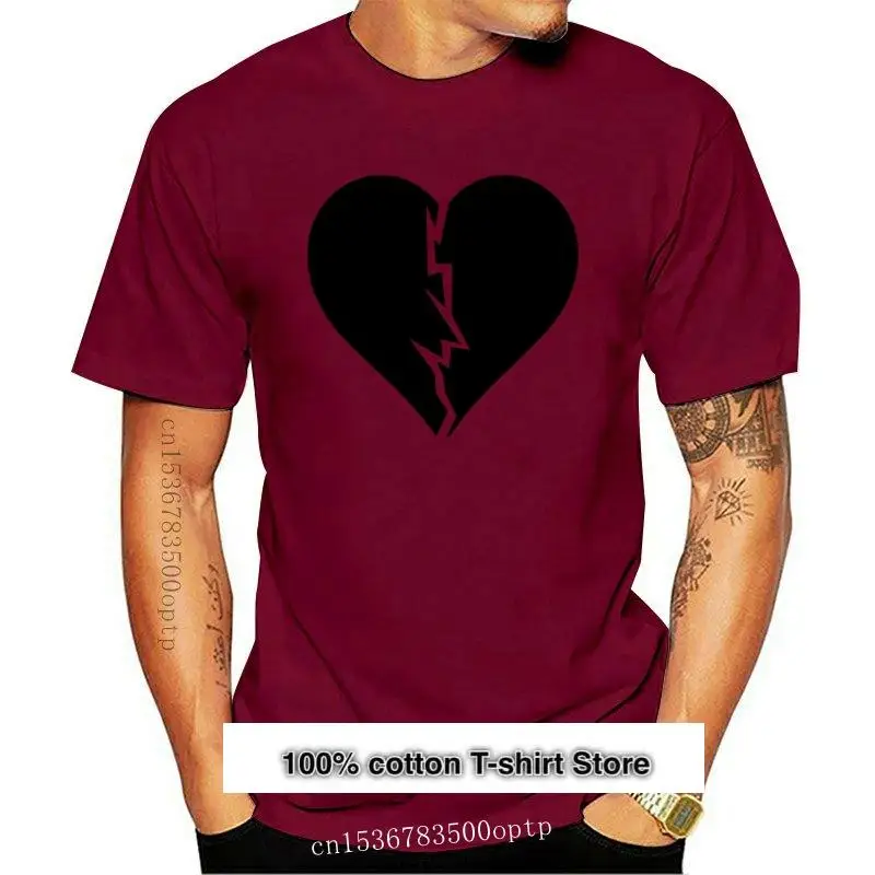 Camiseta con corazón roto para hombre o mujer, camisa de algodón puro, regalo divertido, novedad Camiseta
Camiseta con corazón roto para hombre o mujer, camisa de algodón puro, regalo divertido, novedad Camiseta