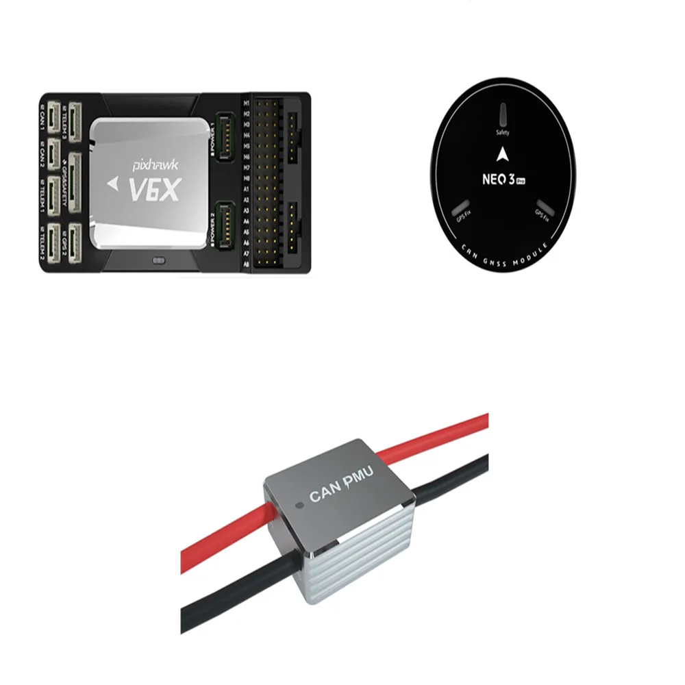 CUAV Новый Pixhawk V6X Дрон VTOL Контроллер полета NEO 3 Pro GPS и CAN PMU модуль питания Combo
CUAV Новый Pixhawk V6X Дрон VTOL Контроллер полета NEO 3 Pro GPS и CAN PMU модуль питания Combo