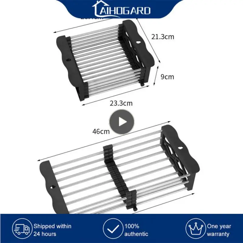 Tableware Drain Basket Thickened Convenient Sink Safe Dish Drainer Drain Rack Kitchen Accessories Stainless Steel For Kitchen
Tableware Drain Basket Thickened Convenient Sink Safe Dish Drainer Drain Rack Kitchen Accessories Stainless Steel For Kitchen