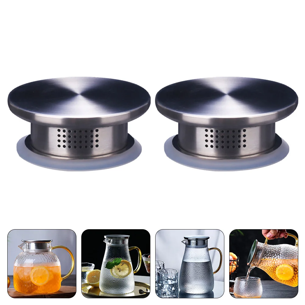 Lid Water Pitcher Cover Jug Replacement Pot Infuser Tea Steel Stainless Kettle Cold Beverage Stopper Bottle Stoppers Metal Lids
Lid Water Pitcher Cover Jug Replacement Pot Infuser Tea Steel Stainless Kettle Cold Beverage Stopper Bottle Stoppers Metal Lids