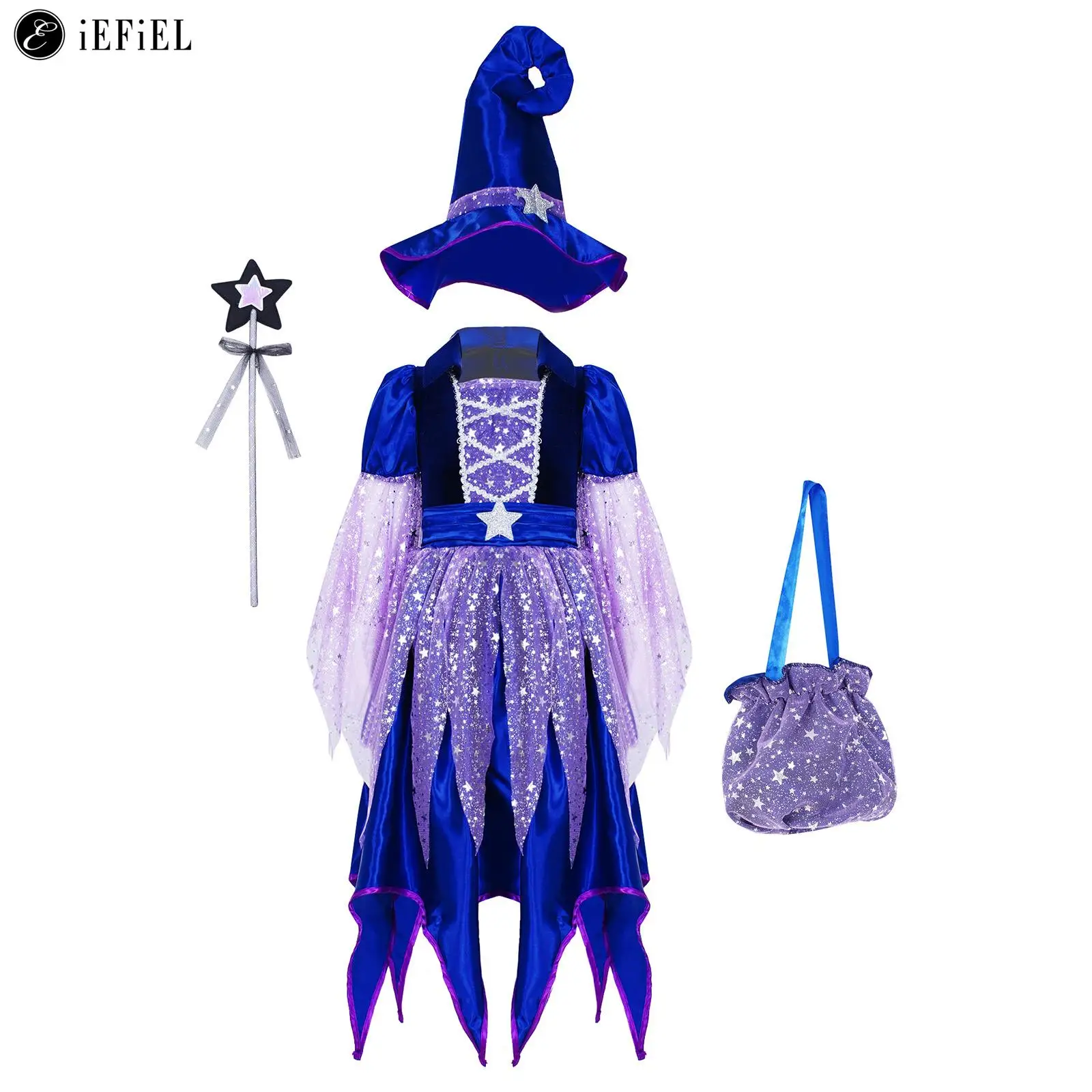 Kids Girls Wicked Witch Costume Halloween Fairytale Witch Princess Tutu Dress Cosplay Party Sorceress Role Play Dress up Outfit
Kids Girls Wicked Witch Costume Halloween Fairytale Witch Princess Tutu Dress Cosplay Party Sorceress Role Play Dress up Outfit