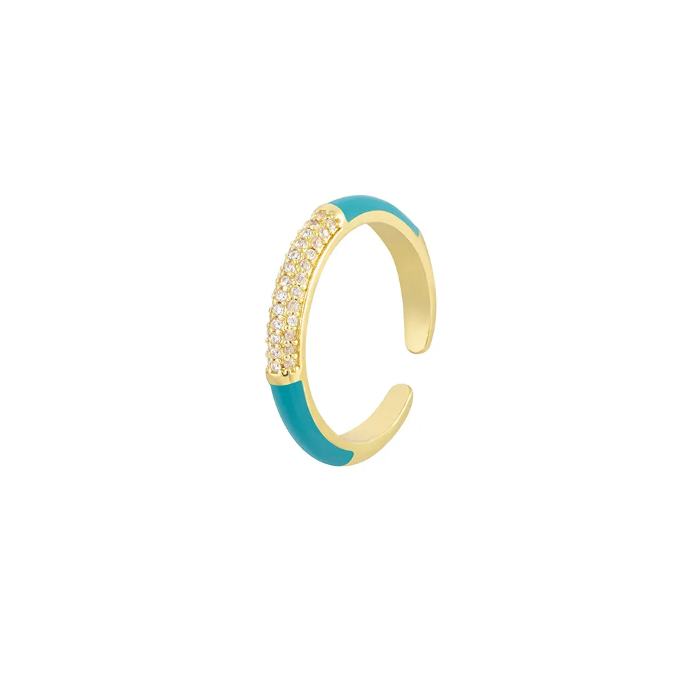 Lost Lady New Creative Oil Drop Zircon Open Adjustable Ring For Women Fashion Trend Ladies Birthday Party Gift Jewelry Wholesale
Lost Lady New Creative Oil Drop Zircon Open Adjustable Ring For Women Fashion Trend Ladies Birthday Party Gift Jewelry Wholesale