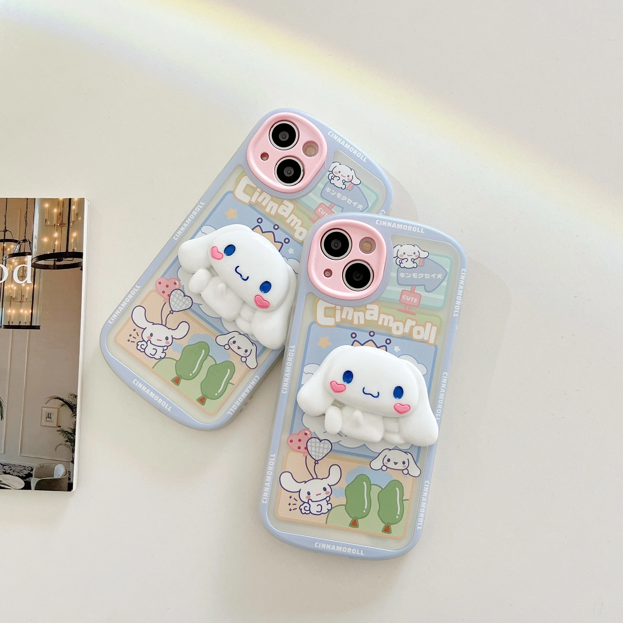 Sanrio Hello kitty cute dog 3D cinnamoroll Phone Case For Iphone 11 12 13 Pro Max X Xs Xr Soft Silicone Transparent Cover
Sanrio Hello kitty cute dog 3D cinnamoroll Phone Case For Iphone 11 12 13 Pro Max X Xs Xr Soft Silicone Transparent Cover