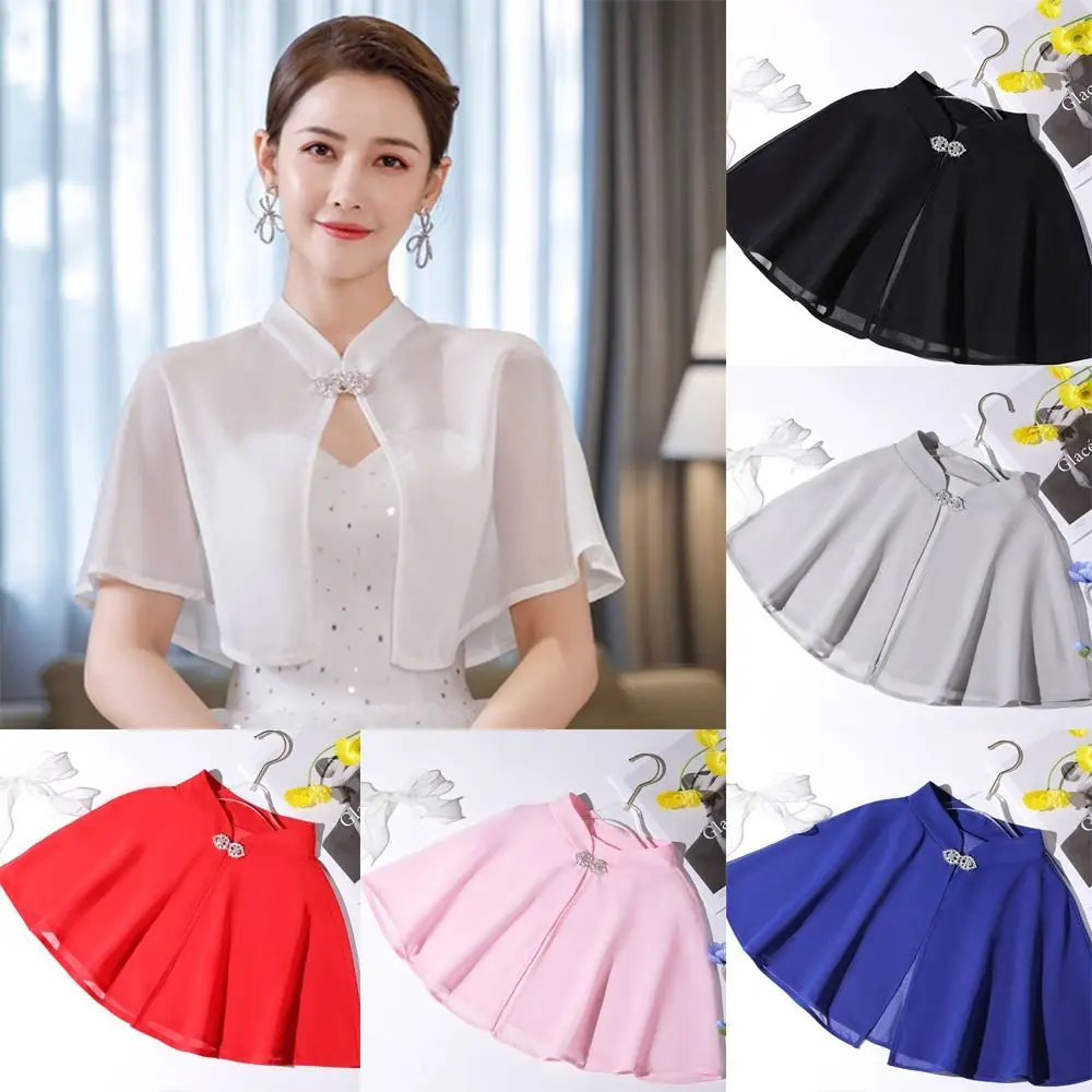 Women Wedding Cloak Bridal Wrap Soft Cape Bride Cape Wedding Bridal Shawl Evening Prom Cape Chiffon Shawl
Women Wedding Cloak Bridal Wrap Soft Cape Bride Cape Wedding Bridal Shawl Evening Prom Cape Chiffon Shawl