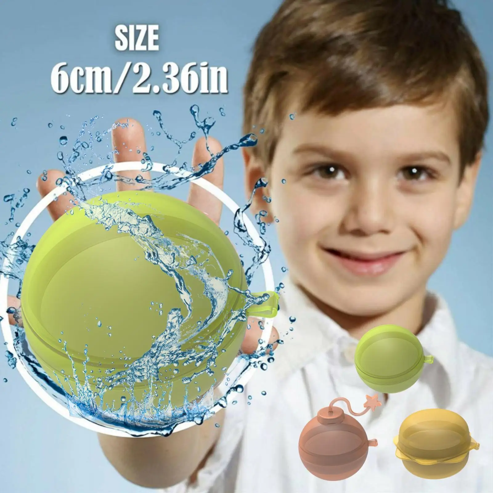 Silicone Water Bomb Splash Balls Reusable Water Balloons Toy Beach Ball Pool Fight Water Absorbent Party Games Pool Ou C4v0
Silicone Water Bomb Splash Balls Reusable Water Balloons Toy Beach Ball Pool Fight Water Absorbent Party Games Pool Ou C4v0