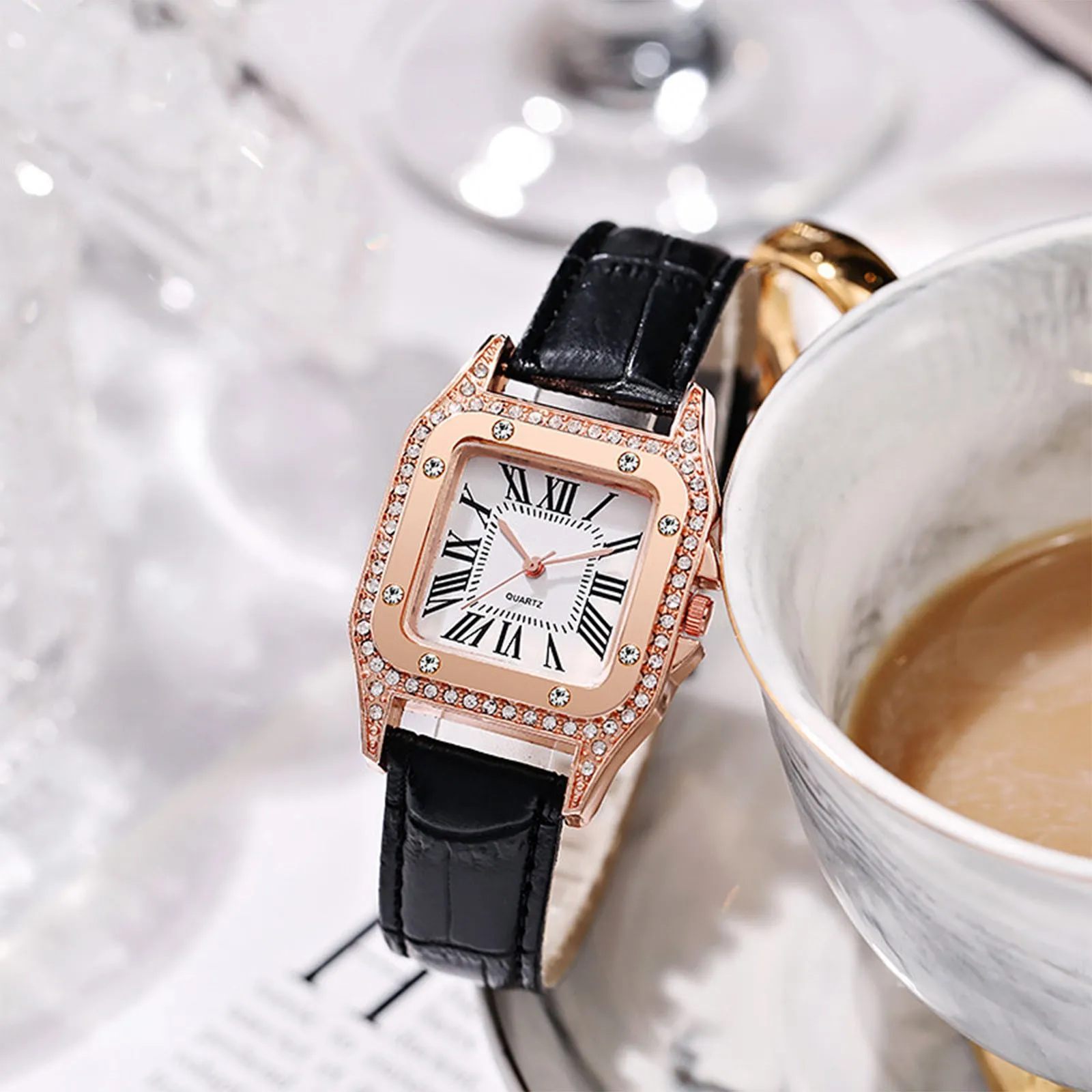 Brand Watch Square Large Dial Women'S Quartz Watch Women'S Design Sense Running Second Gift Watch Reloj Hombre Watch For Women
Brand Watch Square Large Dial Women'S Quartz Watch Women'S Design Sense Running Second Gift Watch Reloj Hombre Watch For Women
