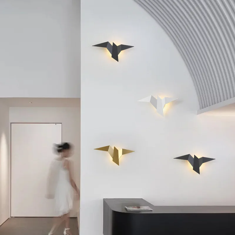 New Seagull LED Wall Lamp Flying Bird Modeling Lamp Simple Living Room Bedroom Bedside Wall Lamps
New Seagull LED Wall Lamp Flying Bird Modeling Lamp Simple Living Room Bedroom Bedside Wall Lamps