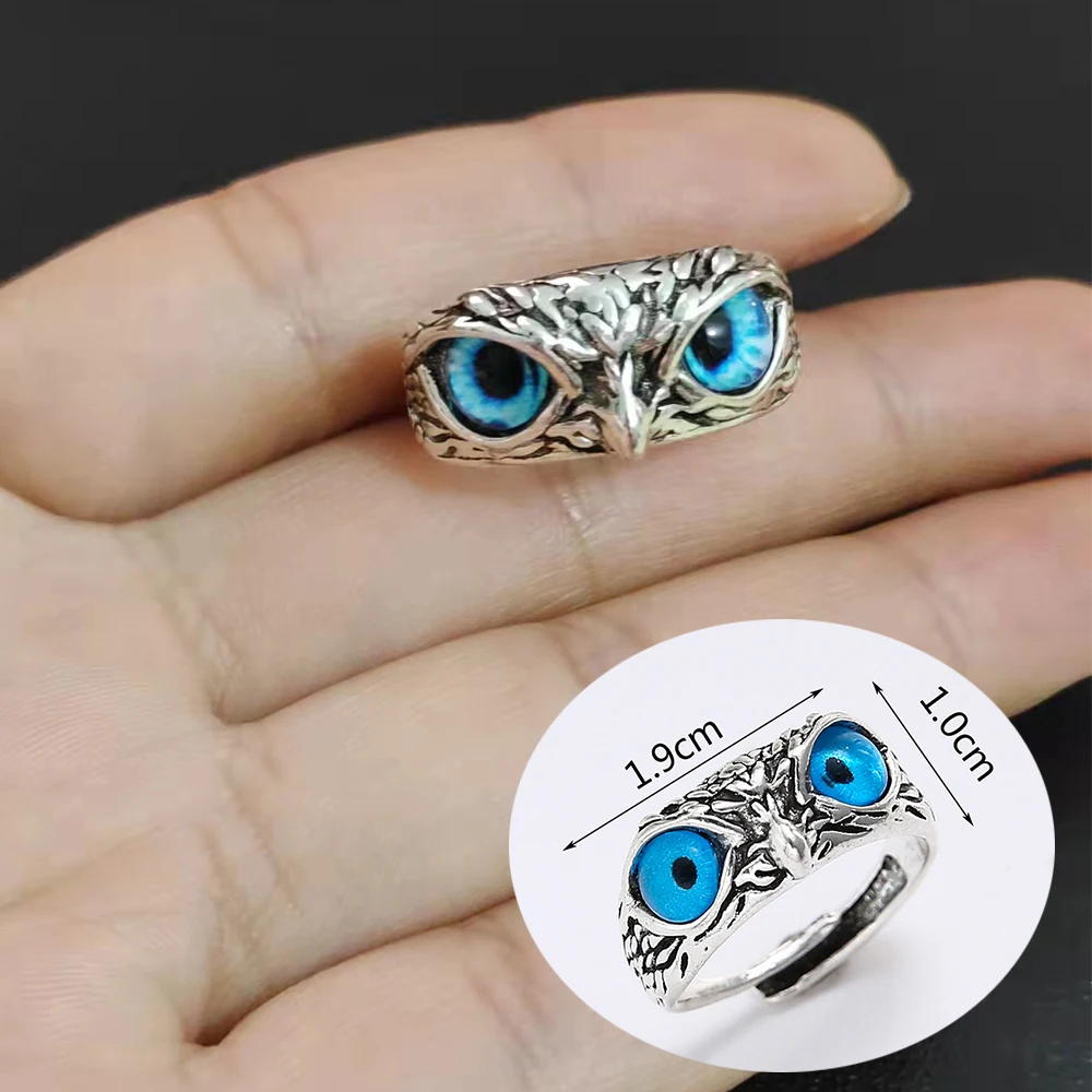 Charm Vintage Cute Owl Shaped Ring for Men and Women Silver Color Gothic Punk Fashion Creative Jewelry Gifts 2022 New Trends
Charm Vintage Cute Owl Shaped Ring for Men and Women Silver Color Gothic Punk Fashion Creative Jewelry Gifts 2022 New Trends
