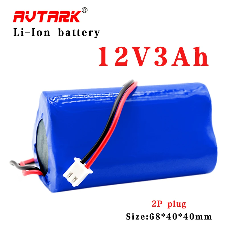 12V 3000mAh 18650 3S1P Lithium Rechargeable Battery Speaker Flashlight CCTV Camera GPS Searchlight Portable Kit
12V 3000mAh 18650 3S1P Lithium Rechargeable Battery Speaker Flashlight CCTV Camera GPS Searchlight Portable Kit