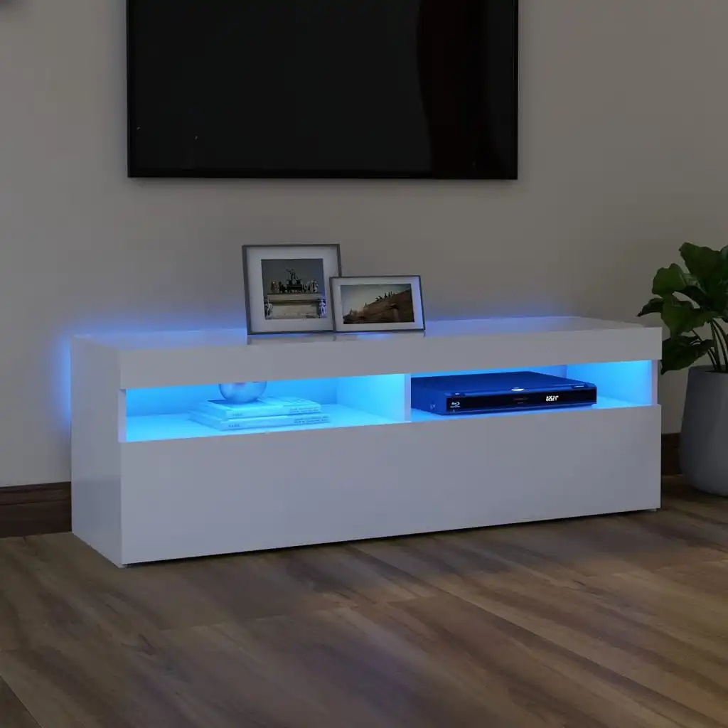 TV Stand with LED Lights , Chipboard TV Cabinets, TV Table, TV Units for Living Room White 120x35x40 cm
TV Stand with LED Lights , Chipboard TV Cabinets, TV Table, TV Units for Living Room White 120x35x40 cm