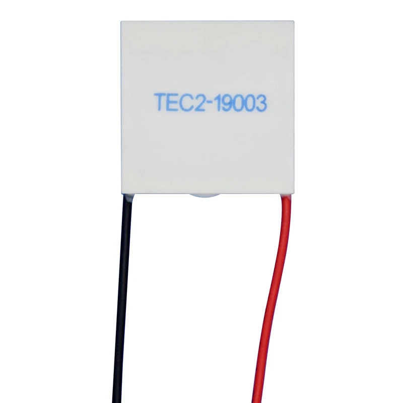 TEC2-19003 Thermoelectric Cooler Peltier 30X30mm 19003 Double Elements Module Electronic Cooling Sheet
TEC2-19003 Thermoelectric Cooler Peltier 30X30mm 19003 Double Elements Module Electronic Cooling Sheet