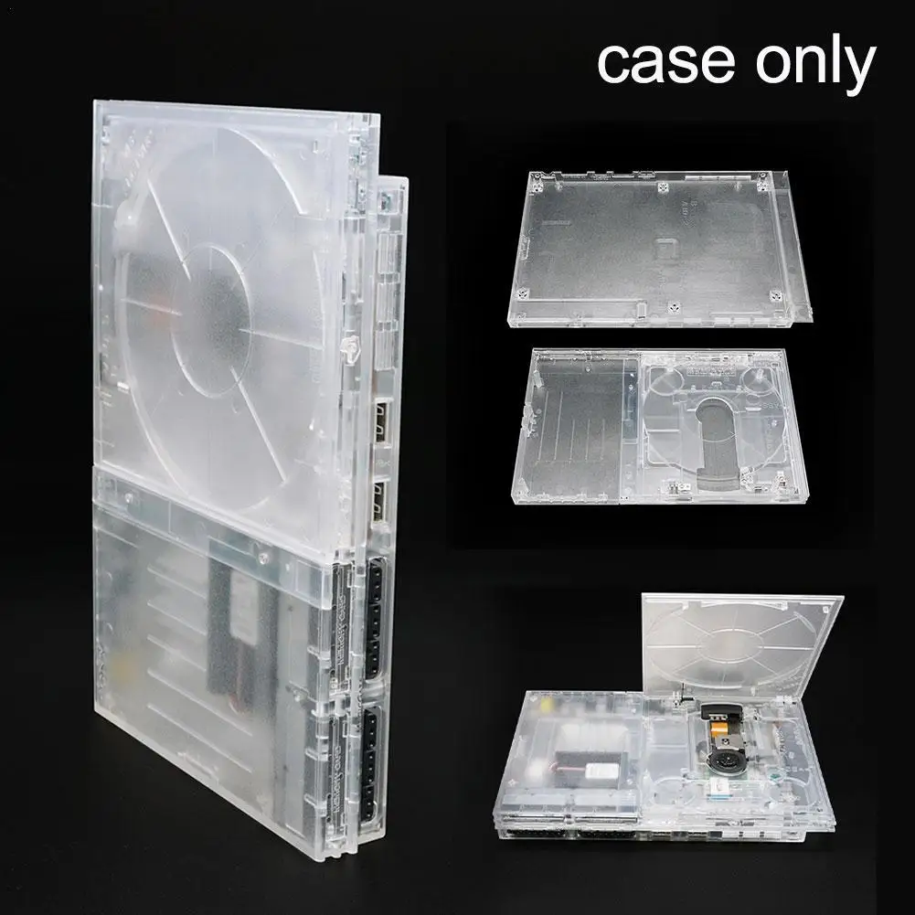 Transparent Replacement Flip Top Case for PS2 Slim SCPH 7xxxx 9XXXX DIY Replace Housing Replacement Shell Case Clear Game Access
Transparent Replacement Flip Top Case for PS2 Slim SCPH 7xxxx 9XXXX DIY Replace Housing Replacement Shell Case Clear Game Access