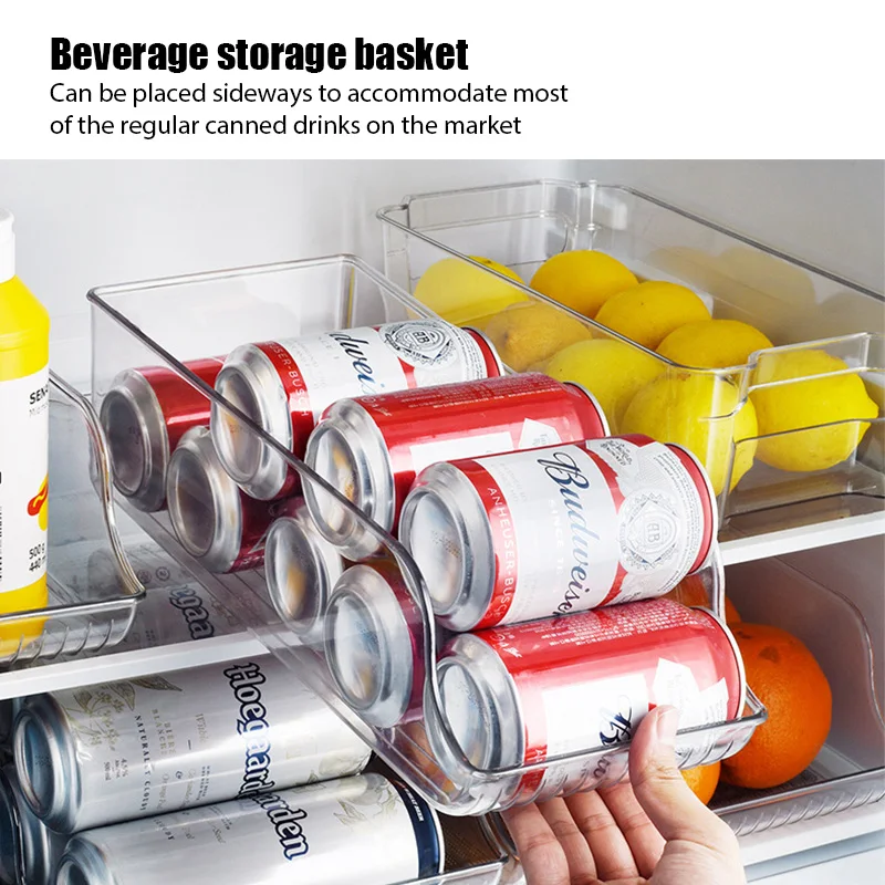 Organizer Fridge Cans Organizer Can Drink Dispenser Transparent Holder for Kitchen Organizer Cans Storage Rack
Organizer Fridge Cans Organizer Can Drink Dispenser Transparent Holder for Kitchen Organizer Cans Storage Rack