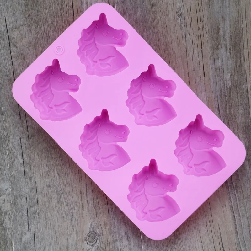 Unicorn Head Cupcake Mold Non-stick Silicone Mould For Party Cake Soap Kids' Birthday Topper Decorating Tools
Unicorn Head Cupcake Mold Non-stick Silicone Mould For Party Cake Soap Kids' Birthday Topper Decorating Tools