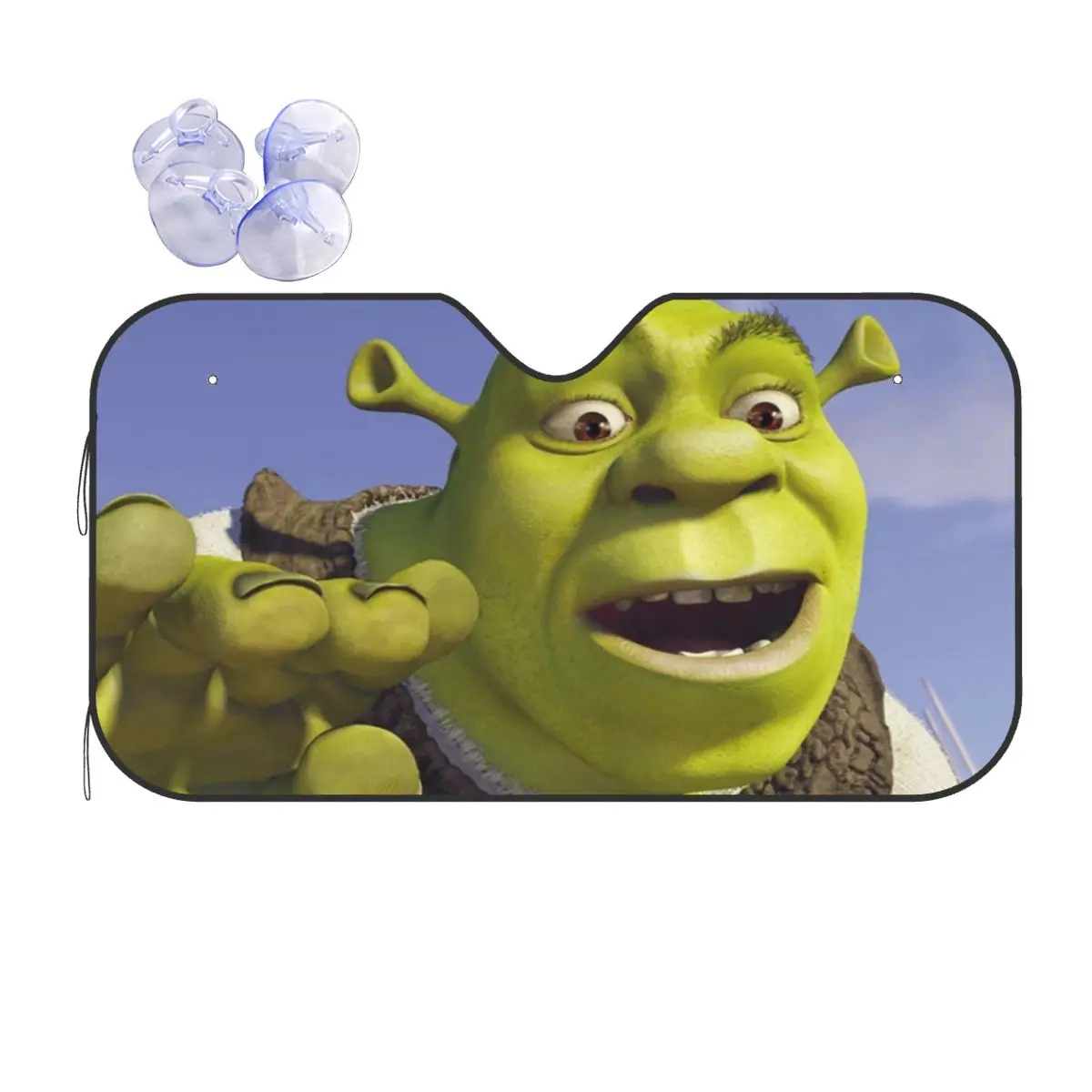 Shrek Cartoon Novelty Windshield Sunshade 70x130cm Funny Memes Foils Sun Visor Sunscreen Curtain
Shrek Cartoon Novelty Windshield Sunshade 70x130cm Funny Memes Foils Sun Visor Sunscreen Curtain