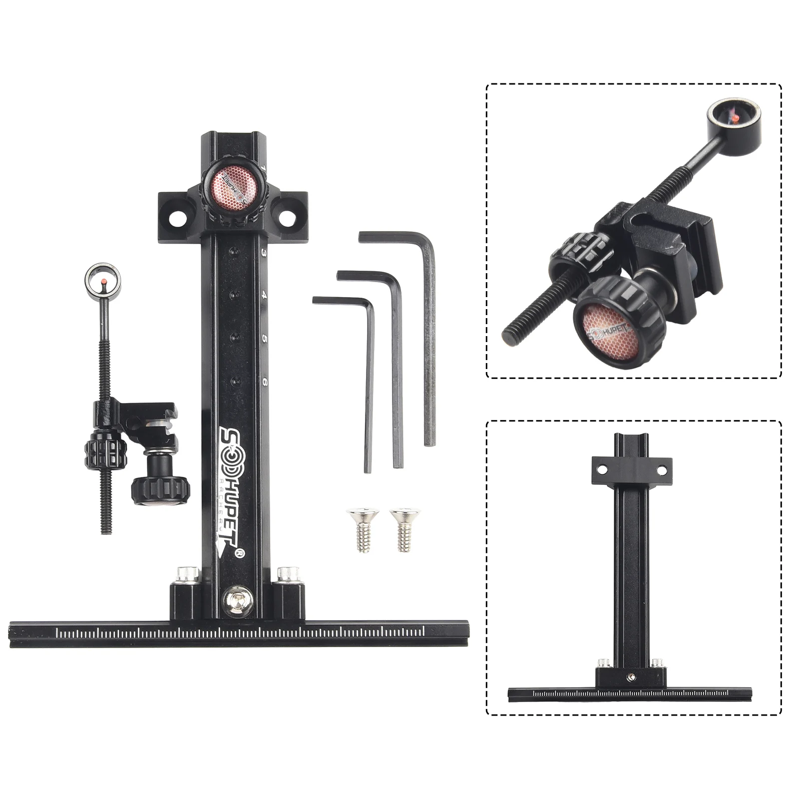 Recurve Bow Sight Recurve T-type Archery Accessories Metal Sight Competitive Hot Sale Outdoor Archery Accessories
Recurve Bow Sight Recurve T-type Archery Accessories Metal Sight Competitive Hot Sale Outdoor Archery Accessories