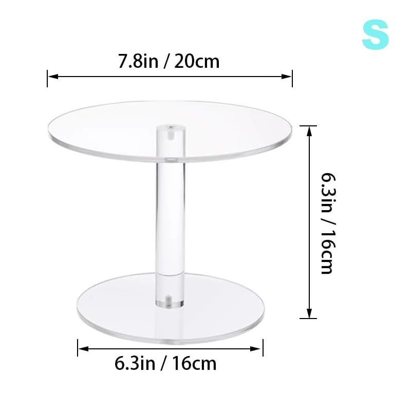 Прозрачная акриловая подставка для украшений
Прозрачная акриловая подставка для украшений
