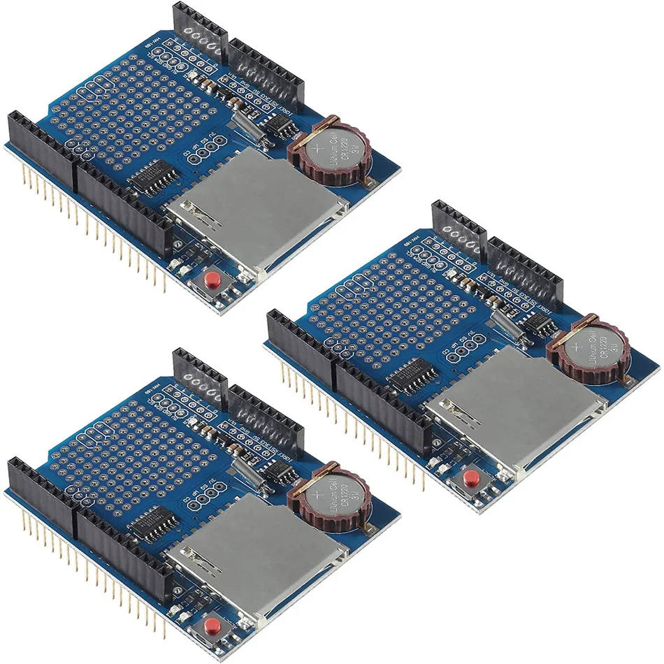 Модуль регистрации данных, устройство регистрации данных DS1307 для SD-карты Arduino UNO
Модуль регистрации данных, устройство регистрации данных DS1307 для SD-карты Arduino UNO