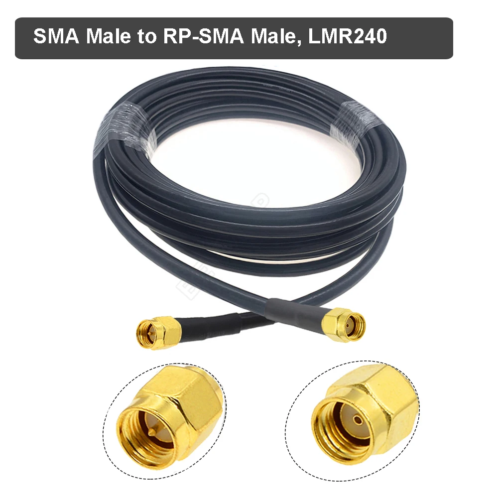 BEVOTOP BT1008-LMR240 Коаксиальный кабель SMA-SMA 50 Ом
BEVOTOP BT1008-LMR240 Коаксиальный кабель SMA-SMA 50 Ом