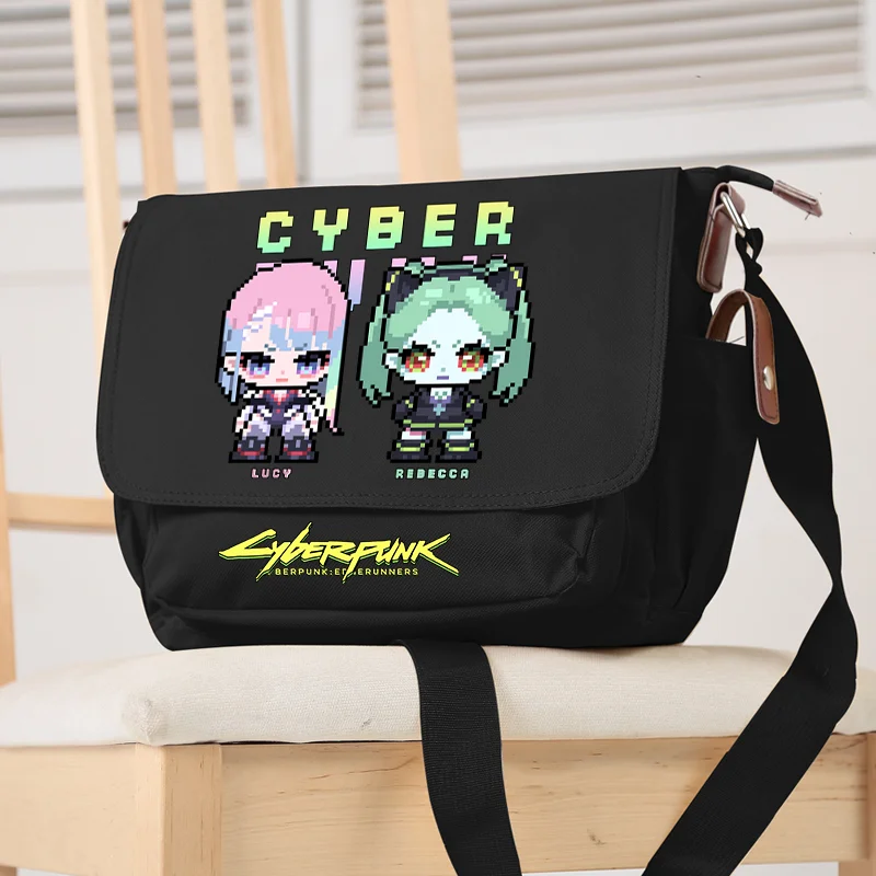 Аниме CYBERPUNK EDGERUNNERS Rebecca Cosplay модная повседневная сумка-мессенджер из ткани Оксфорд, школьная сумка через плечо, студенческий подарок
Аниме CYBERPUNK EDGERUNNERS Rebecca Cosplay модная повседневная сумка-мессенджер из ткани Оксфорд, школьная сумка через плечо, студенческий подарок