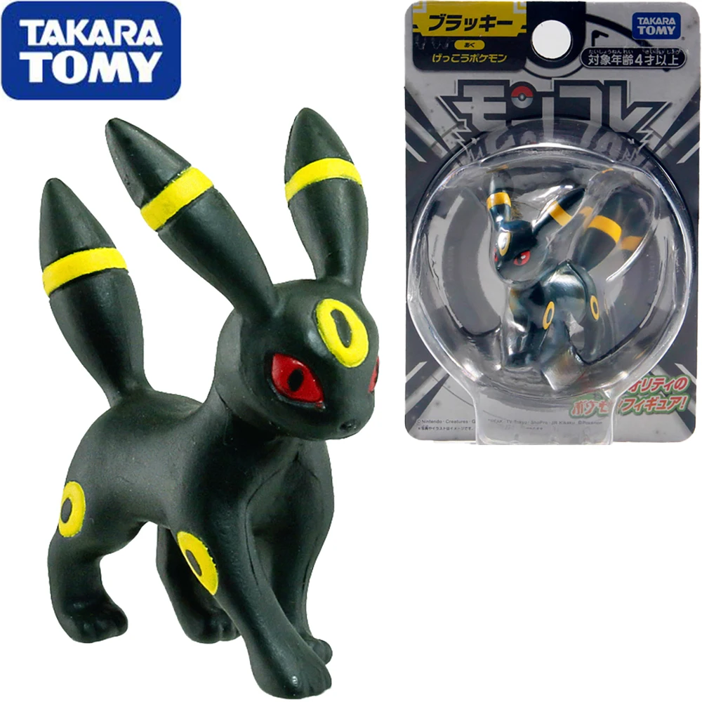 

В наличии Takaratomy Pokemon Коллекция Umbreon Mc черный Покемон настольные украшения Коллекционная Аниме Фигурка модель игрушки подарок