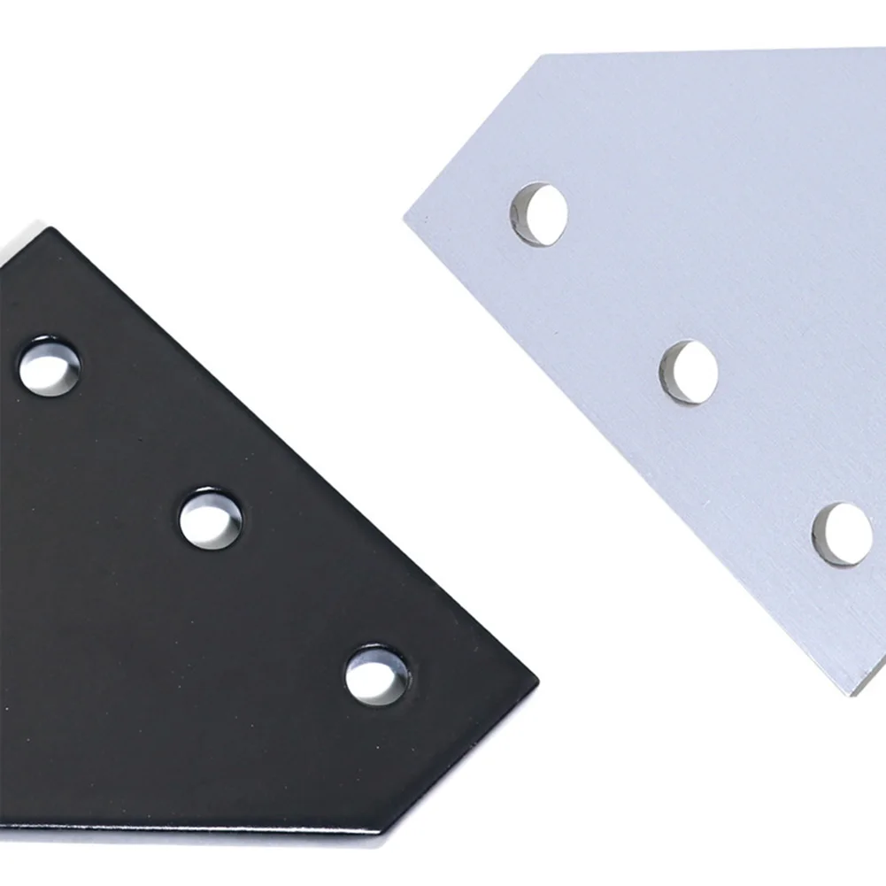 1pcs/lot 5 Hole 90 Degree Black/Silver Joint Board Plates Corner Angle Bracket Connection Joint Strip For 2020 Aluminum Profile
1pcs/lot 5 Hole 90 Degree Black/Silver Joint Board Plates Corner Angle Bracket Connection Joint Strip For 2020 Aluminum Profile