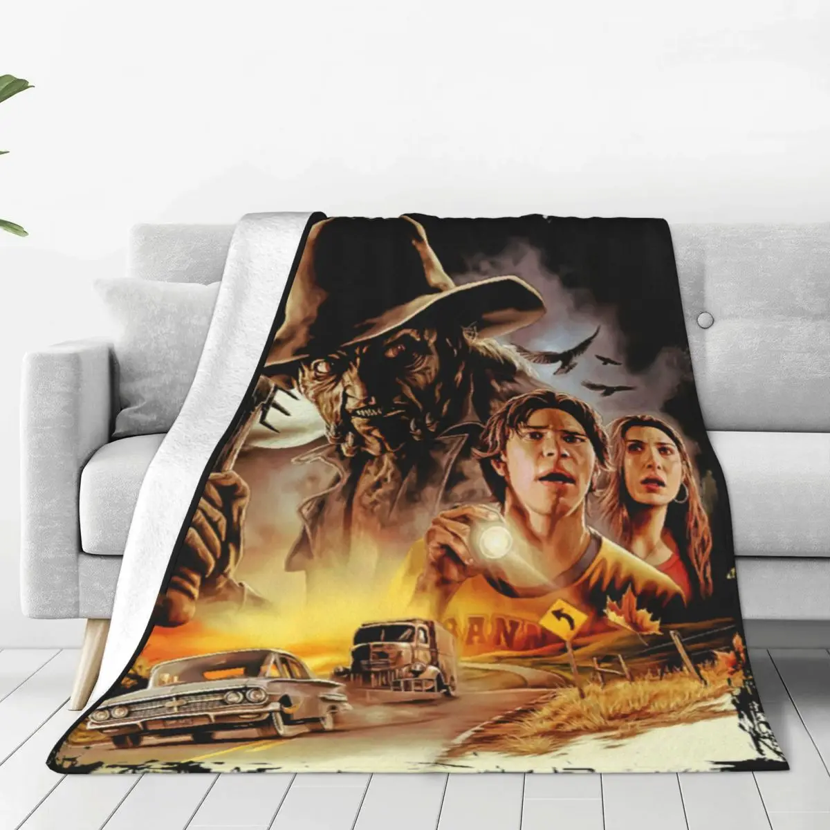 Soft Blankets Camping Jeepers Creepers Bedding Throws Demon Serial Killer Flannel Bedspread Chair Colorful Sofa Bed Cover
Soft Blankets Camping Jeepers Creepers Bedding Throws Demon Serial Killer Flannel Bedspread Chair Colorful Sofa Bed Cover