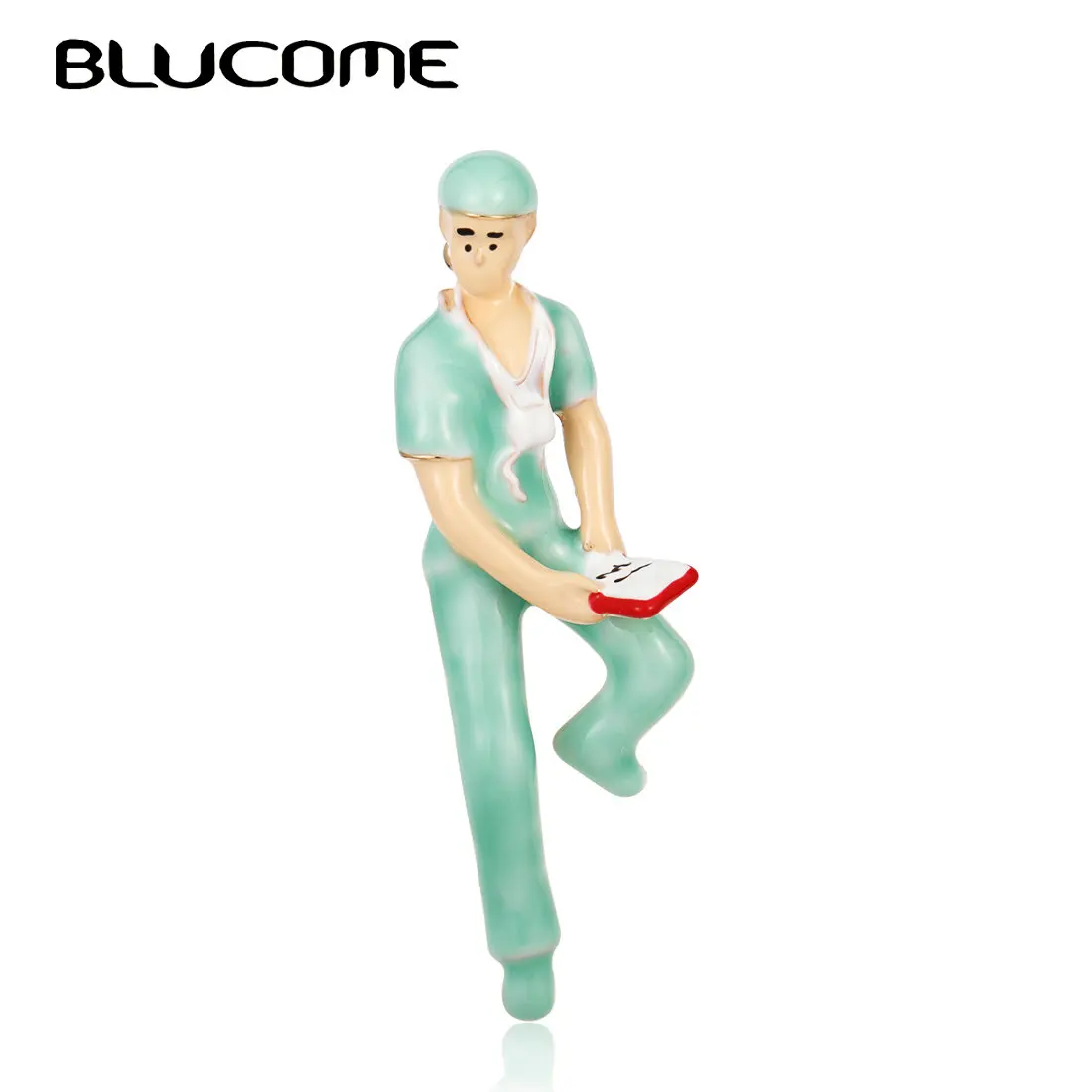 Blucome Enamel Doctor Nurse Brooches Women Men Vivid Figure Hospital Office Brooch Badge Pins Gifts High Quality Casual Corsage
Blucome Enamel Doctor Nurse Brooches Women Men Vivid Figure Hospital Office Brooch Badge Pins Gifts High Quality Casual Corsage