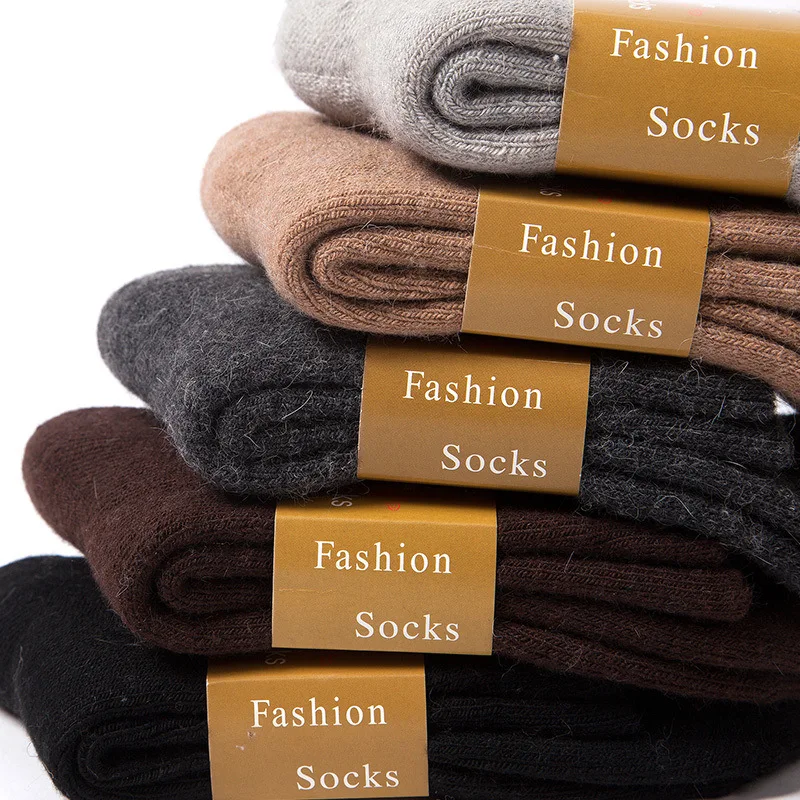 5Pairs Ultra-thick Wool Socks Men Pure Color Korean Style Men's Wool Socks Warm Winter Men's Simple Solid Cotton Socks Male
5Pairs Ultra-thick Wool Socks Men Pure Color Korean Style Men's Wool Socks Warm Winter Men's Simple Solid Cotton Socks Male