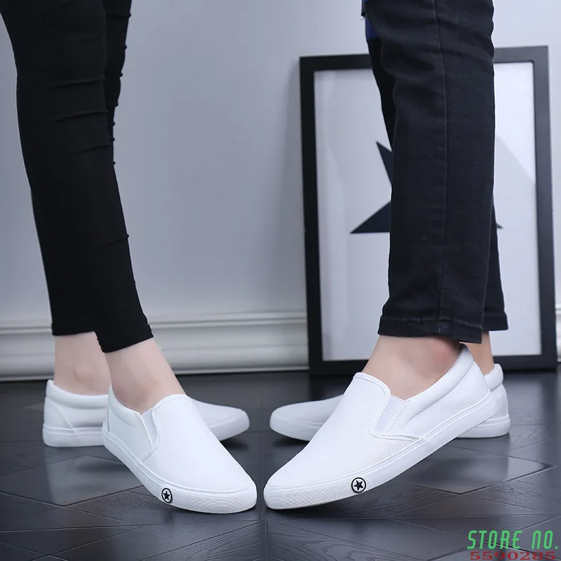 Summer Casual Canvas Shoes Ladies White Shoes Men Women Couples Lazy Shoes Light Breathable Vulcanized Shoes Men Loafers
Summer Casual Canvas Shoes Ladies White Shoes Men Women Couples Lazy Shoes Light Breathable Vulcanized Shoes Men Loafers