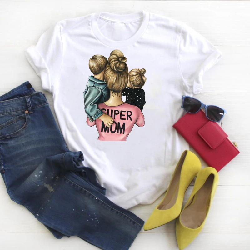 Women Shirt Pretty Super Mom 90s Cartoon Mother Fashion Ladies Graphic Printed Tee Kawaii Womens Top Tshirt Nice T-shirt
Women Shirt Pretty Super Mom 90s Cartoon Mother Fashion Ladies Graphic Printed Tee Kawaii Womens Top Tshirt Nice T-shirt