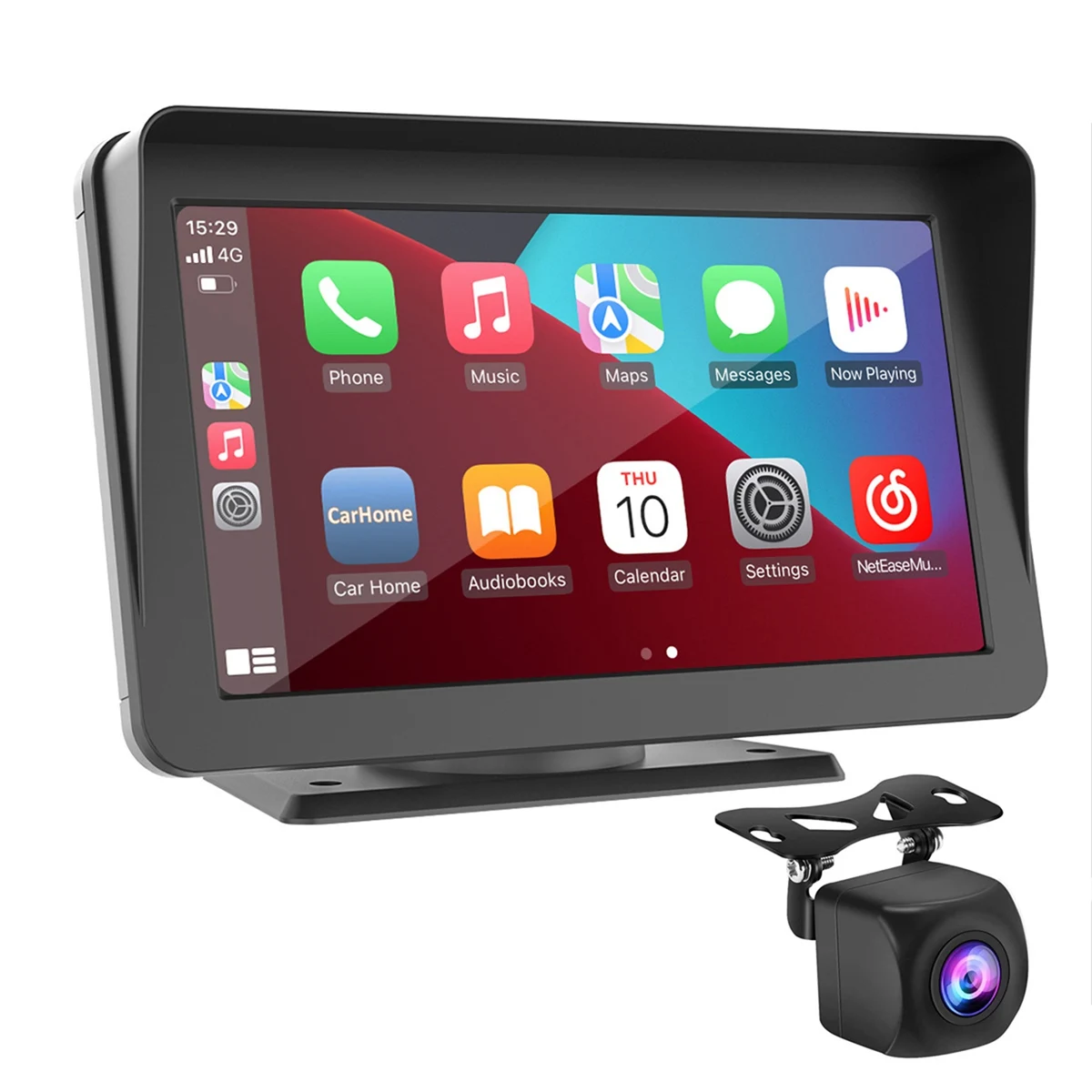 Universal 7Inch Car Radio Multimedia Video Player Wireless Carplay and Wireless Android Auto Touch Screen MP5 B
Universal 7Inch Car Radio Multimedia Video Player Wireless Carplay and Wireless Android Auto Touch Screen MP5 B