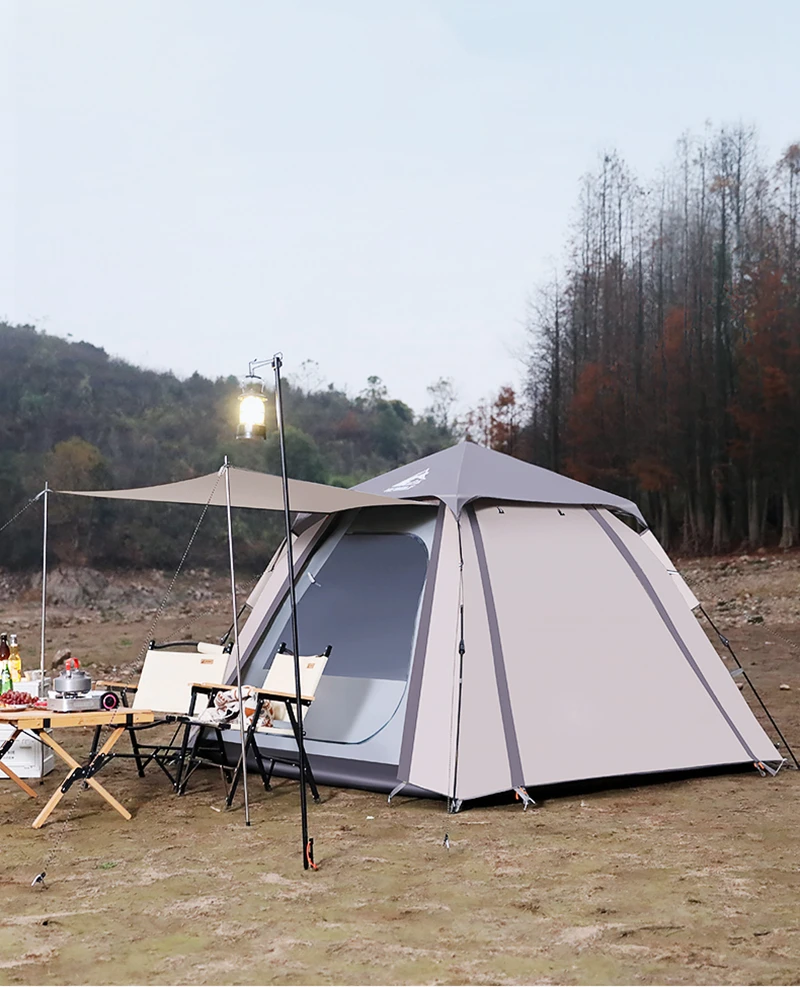 Hewolf 3-4 People Speed Opening Camping Rainproof Sunscreen Tent Automatic Double Layer waterproof Tent Family Tourist Tent 
Hewolf 3-4 People Speed Opening Camping Rainproof Sunscreen Tent Automatic Double Layer waterproof Tent Family Tourist Tent