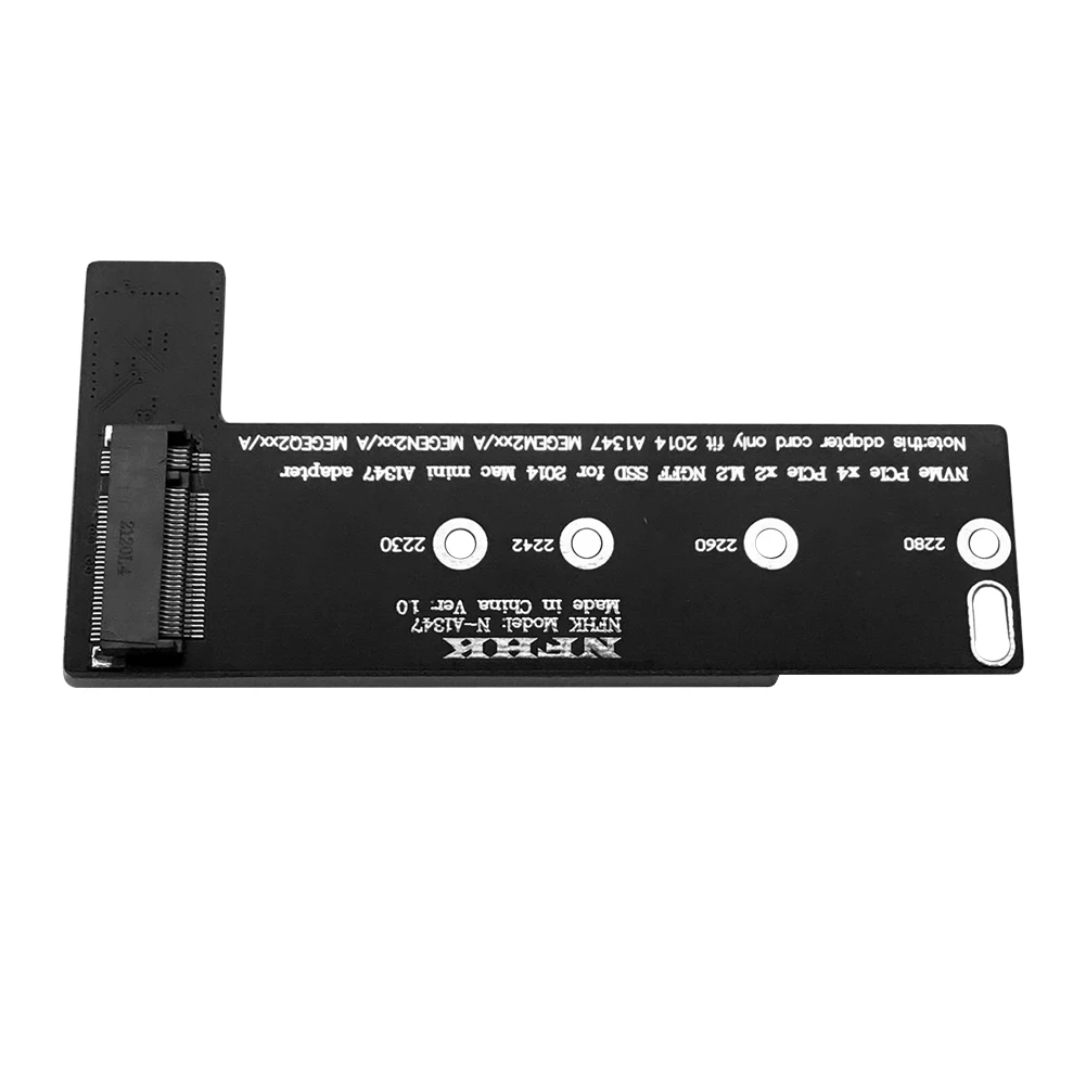 Адаптер M Key NVMe M2 SSD для Mac Mini 2014 Late A1347, адаптер для Apple Mac Mini PCI Express для переходной карты NGFF
Адаптер M Key NVMe M2 SSD для Mac Mini 2014 Late A1347, адаптер для Apple Mac Mini PCI Express для переходной карты NGFF