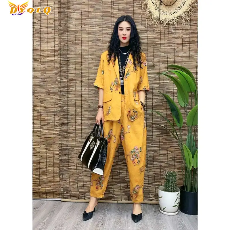 Single/suit Temperament Suit Women's Summer Dress 2022 New Korean Version Fashion Light Mature Age-reducing Small Suit Two-piece
Single/suit Temperament Suit Women's Summer Dress 2022 New Korean Version Fashion Light Mature Age-reducing Small Suit Two-piece