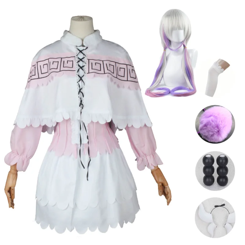 Женский костюм для косплея Miss Kobayashi's Dragon Maid Kanna Kamui, костюм для вечевечерние НКИ на Хэллоуин, полный комплект с париком для ролевых игр
Женский костюм для косплея Miss Kobayashi's Dragon Maid Kanna Kamui, костюм для вечевечерние НКИ на Хэллоуин, полный комплект с париком для ролевых игр