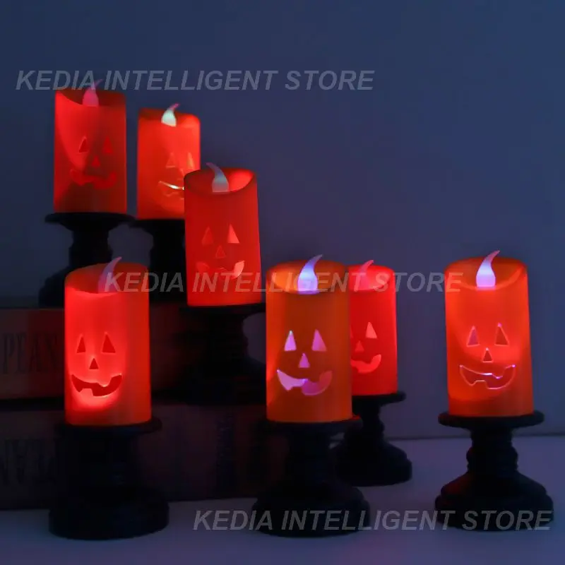 Halloween Candle Light LED Colorful Candlestick Lamp Table Top Decoration Pumpkin Party Happy Halloween Party Decor For Home
Halloween Candle Light LED Colorful Candlestick Lamp Table Top Decoration Pumpkin Party Happy Halloween Party Decor For Home