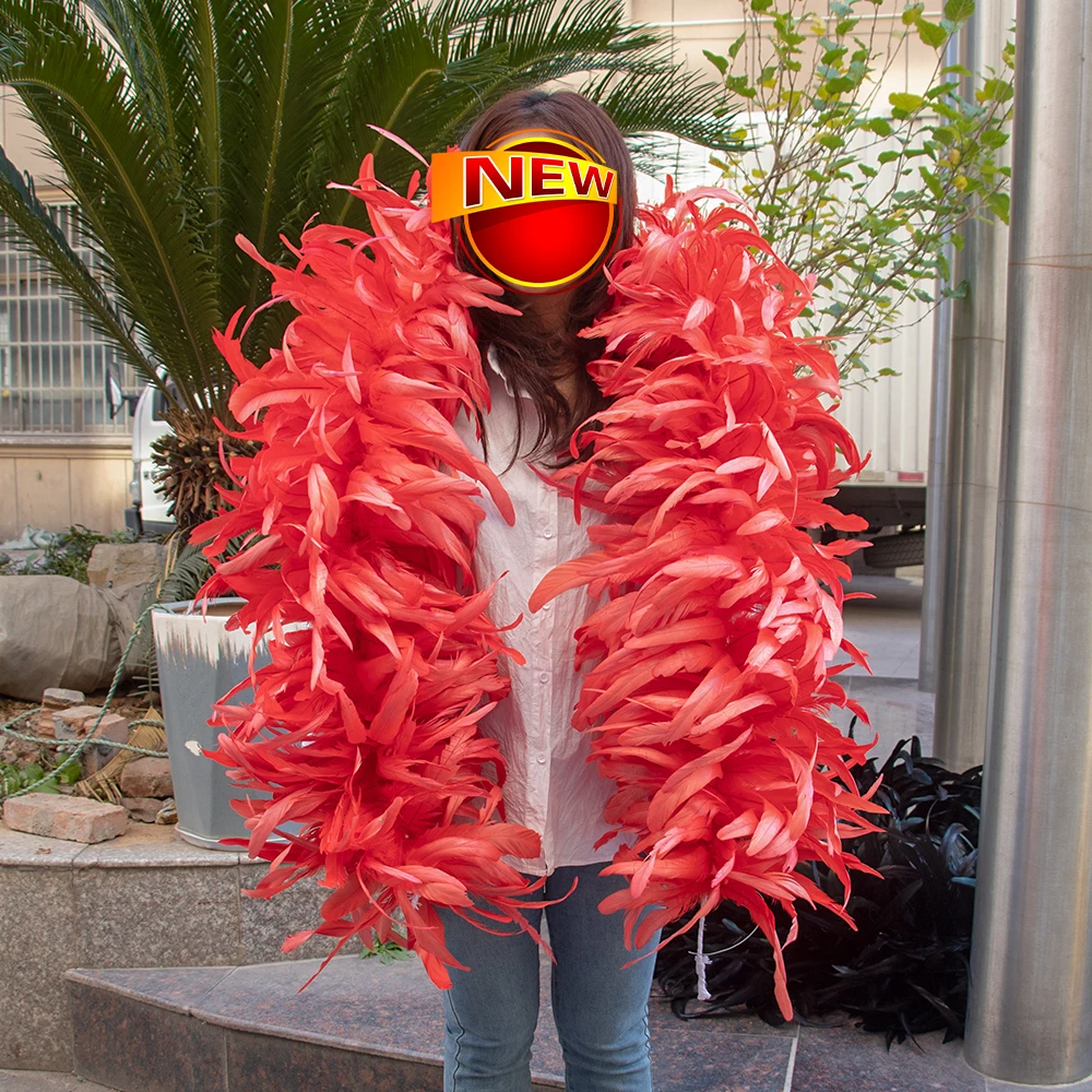 Red Rooster Chicken Feather boa Trims Natural Cock Tail Feathers Shawl for Wedding Party Dress Sewing Accessory 2 Meters
Red Rooster Chicken Feather boa Trims Natural Cock Tail Feathers Shawl for Wedding Party Dress Sewing Accessory 2 Meters