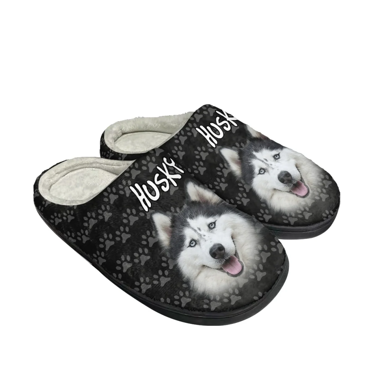 Husky With Dog Footprints Dachshund Pug French Bulldog Printing Female Male Cotton Slippers Indoor House Comfortable Winter Shoe
Husky With Dog Footprints Dachshund Pug French Bulldog Printing Female Male Cotton Slippers Indoor House Comfortable Winter Shoe
