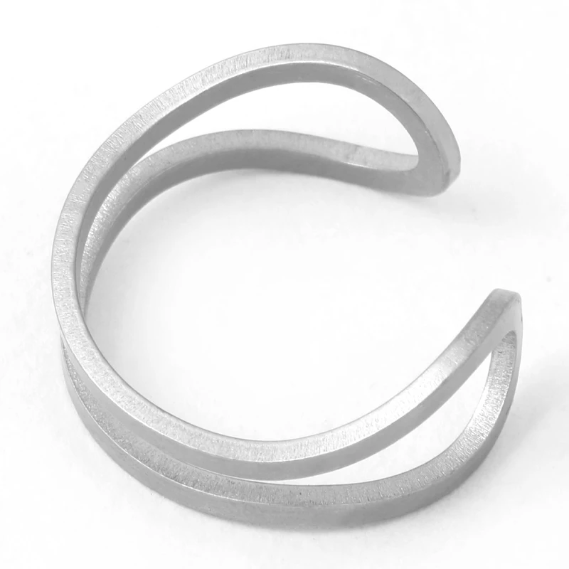 4 Pcs 20.5mm Stainless Steel Ring Frosted Fashion Bicyclic Rings Personalized Opening New Ring DIY Jewelry Accessories Wholesale
4 Pcs 20.5mm Stainless Steel Ring Frosted Fashion Bicyclic Rings Personalized Opening New Ring DIY Jewelry Accessories Wholesale