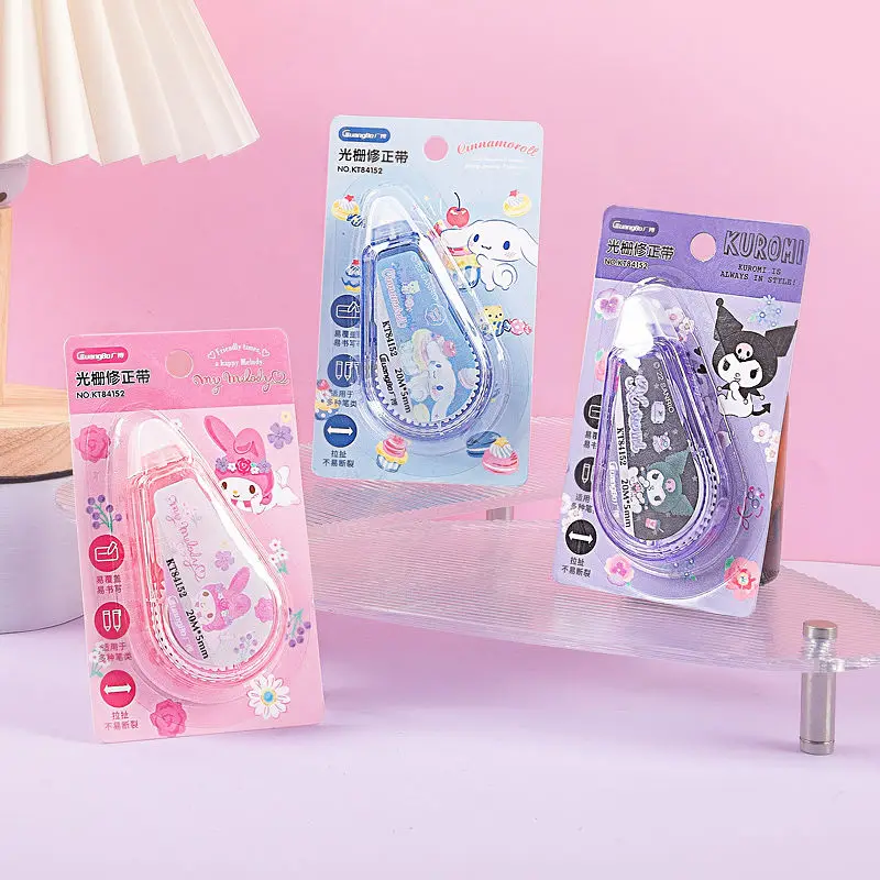 Kawaii Kuromi My Melody Sanrio Correction Tape Girl Heart Cute Cartoon Anime Cinnamoroll Correcting Word Tape Toys for Girls
Kawaii Kuromi My Melody Sanrio Correction Tape Girl Heart Cute Cartoon Anime Cinnamoroll Correcting Word Tape Toys for Girls