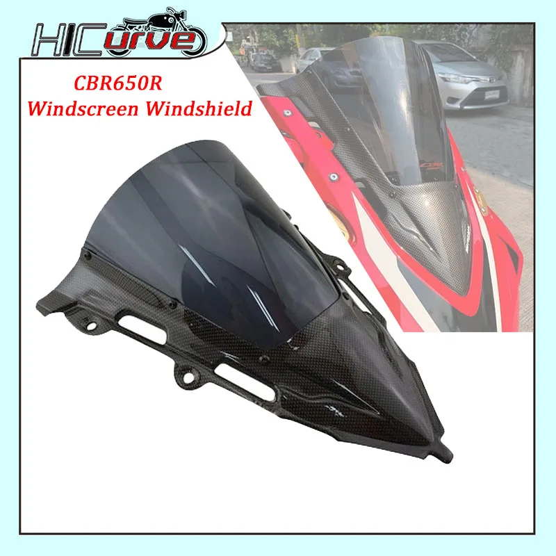 For HONDA CBR650R CBR 650 R 2019 2020 2021 Motorcycle Carbon Racing Windscreen Windshield Fairing Protector
For HONDA CBR650R CBR 650 R 2019 2020 2021 Motorcycle Carbon Racing Windscreen Windshield Fairing Protector