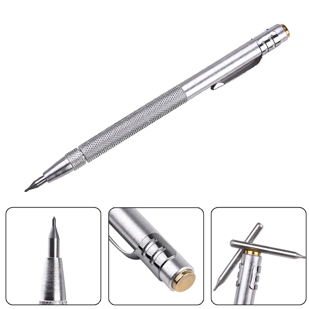 2Pcs Alloy Scribe Pen Metal Wood Cutting Marker Pencil Metalworking Woodworking Hand Tools Carbide Scriber Pen For Ceramic Glass
2Pcs Alloy Scribe Pen Metal Wood Cutting Marker Pencil Metalworking Woodworking Hand Tools Carbide Scriber Pen For Ceramic Glass