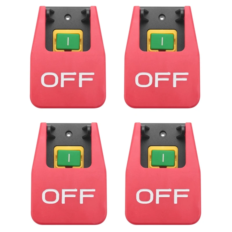 4X Off-On Red Cover Emergency Stop Push Button Switch 16A Power-Off/Undervoltage Protection Electromagnetic Start Switch
4X Off-On Red Cover Emergency Stop Push Button Switch 16A Power-Off/Undervoltage Protection Electromagnetic Start Switch