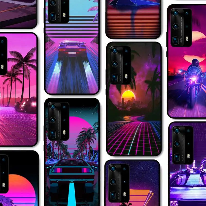 80s Retrowave Neon Palms Tree Phone Case for Huawei P30 40 20 10 8 9 lite pro plus Psmart2019
80s Retrowave Neon Palms Tree Phone Case for Huawei P30 40 20 10 8 9 lite pro plus Psmart2019