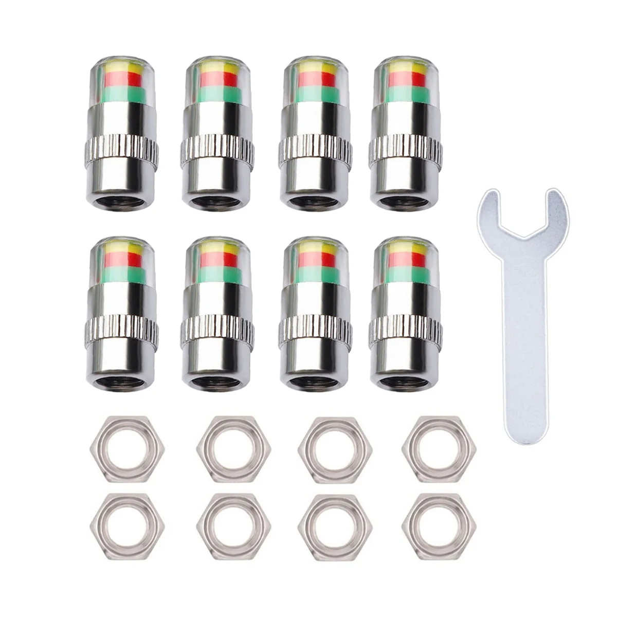 1 Set Caps Tire Pressure Stem Caps Tire Gauge Caps Tire Pressure Caps Car Tyre Pressure Indicators
1 Set Caps Tire Pressure Stem Caps Tire Gauge Caps Tire Pressure Caps Car Tyre Pressure Indicators