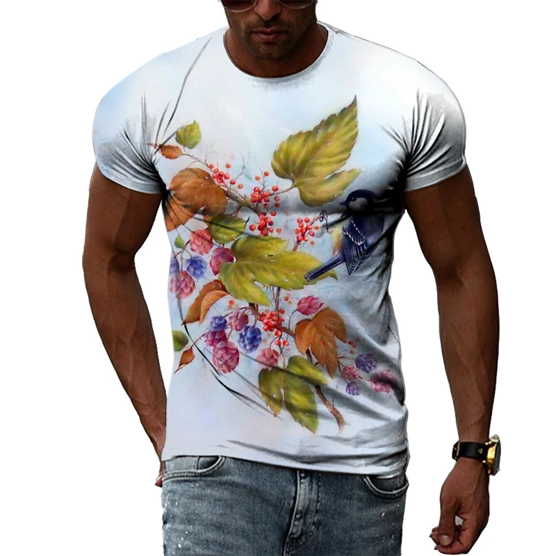 Summer Creative Retro Mural Design Men T-shirt 3D Fashion Casual Personality Harajuku Round Neck Printing Short Sleeve Tees Top
Summer Creative Retro Mural Design Men T-shirt 3D Fashion Casual Personality Harajuku Round Neck Printing Short Sleeve Tees Top