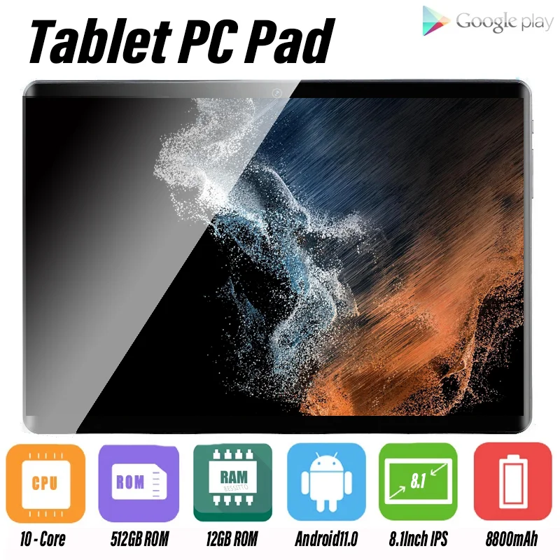 Ноутбук, планшетофон, Android Pad Air, 12 Гб, 512 ГБ, 8800 мАч, поддержка двух SIM-карт, WPS Office, 4G, LTE, Google Play
Ноутбук, планшетофон, Android Pad Air, 12 Гб, 512 ГБ, 8800 мАч, поддержка двух SIM-карт, WPS Office, 4G, LTE, Google Play